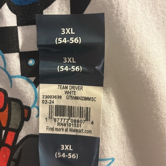 Mariokart Men’s Short Sleeve Tee, 3X, Nintendo, NWT - Picture 3 of 9